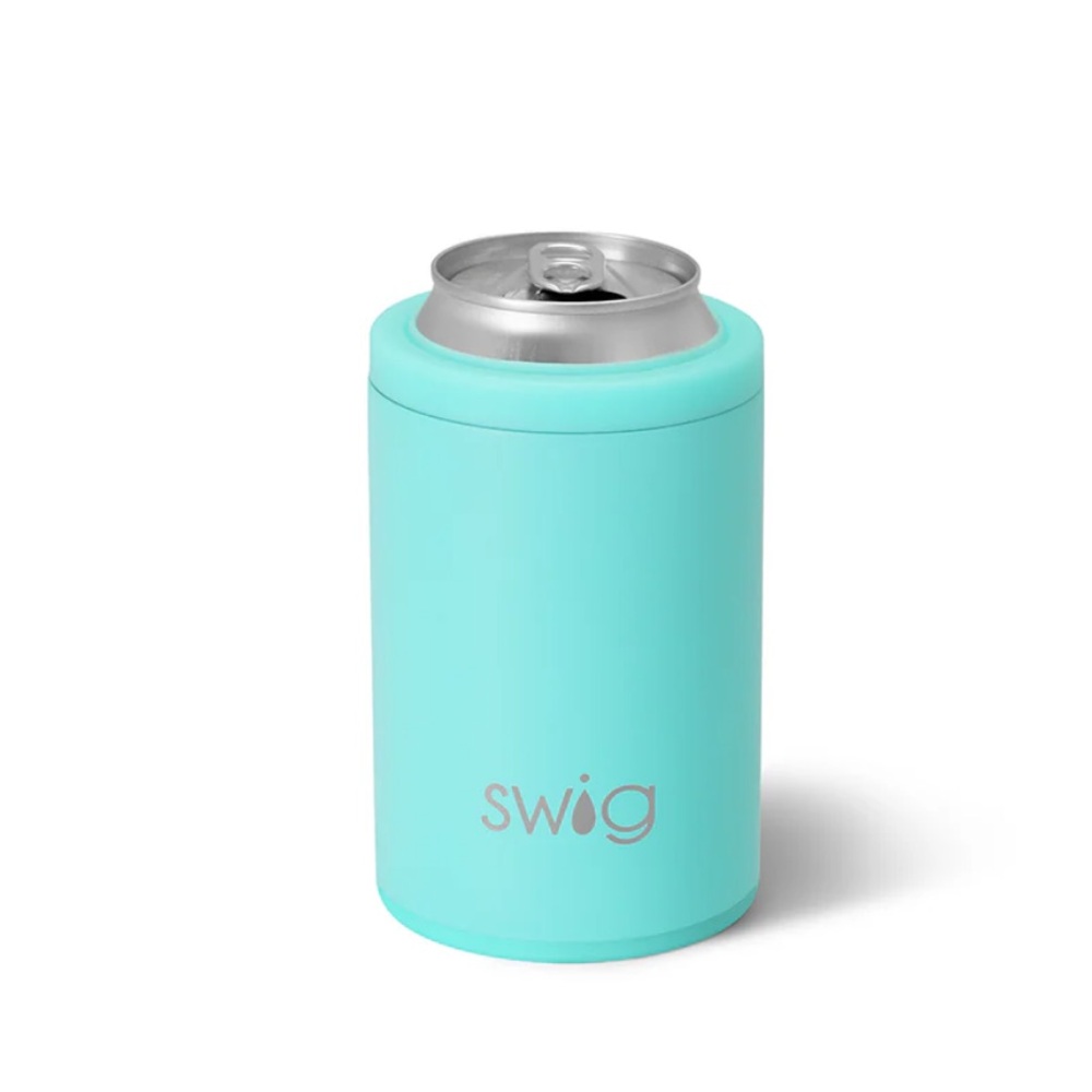 Brand New Swig AQUA color
Can + Bottle Cooler 12oz
Brand New